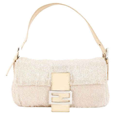 fendi embellished baguette